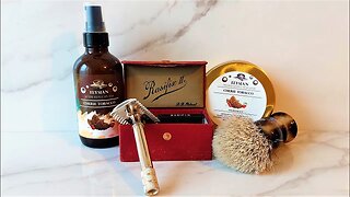 My second Vintage Razor, Rasifix II shave (Another Mysterious razor), Elysian Cherie Tobacco.