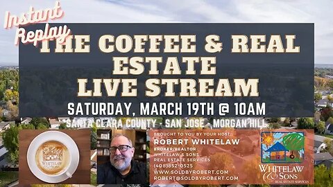 March 2022 - Coffee & Real Estate Live Chat REPLAY!