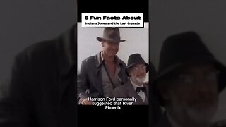 5 Fun Facts About Indiana Jones and the Last Crusade #shorts