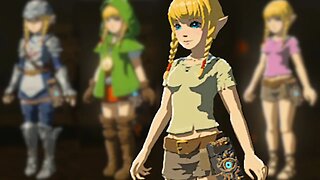 Trying Every Starting Armor But Link Is A Girl