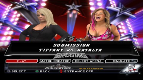 WWE SmackDown vs. Raw 2011 Tiffany vs Natalya