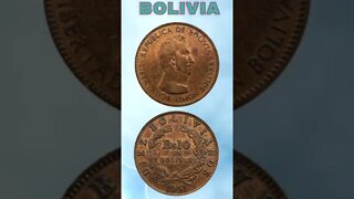 Bolivia 10 Bolivianos 1951.#shorts #coinnotesz