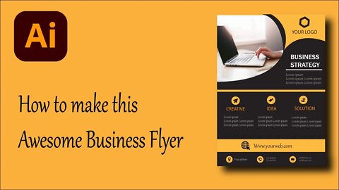 How to make a Professional business flyer template | Graphic Design Business Flyer Design #logo