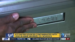 High levels of lead found in some Anne Arundel County Public Schools drinking water