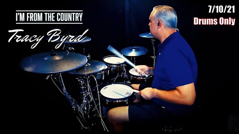 Tracy Byrd - I'm From The Country - Drums Only