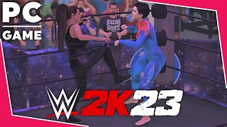Supergirl vs. Stephanie McMahon! - WWE 2K23: No Holds Barred Match