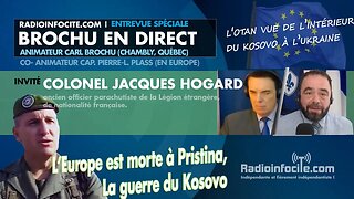 Colonel, Jacques Hogard | Brochu en direct Entrevue