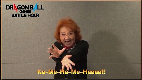 Dragon Ball Battle Hour - Masako Nozawa 野沢 雅子 Performs Kamehameha - March 8, 2021