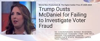 TRUMP OUSTS RONNA MCDANIEL FROM RNC FOR TREASON