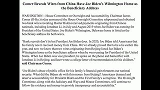 Joe Biden's defense just CRUMBLED!!! china wired money to joe biden home address 9-28-23 Liberal Hiv