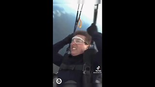 TOM CRUISE JUMPS OFF A CLIFF Reaction
