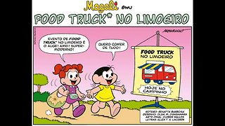 Magali em-Food truck no limoeiro | Gibis do Rapha 2