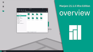 Linux overview | Manjaro 21.1.0 Xfce Edition overview