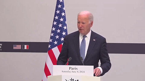 Biden Reminds France There's Only One Existential Threat To Humanity, And It's Not Nukes