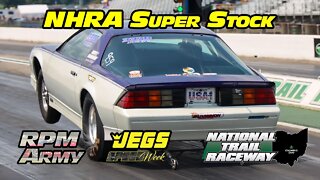 NHRA Super Stock Drag Racing JEGS SPEEDWeek National Trail Raceway