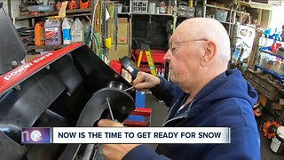 Are you preparing for snow? You should be,