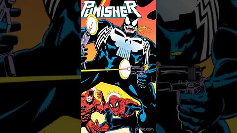 Spider-Man VS Venom-Punisher #spiderverse Tierra-92164