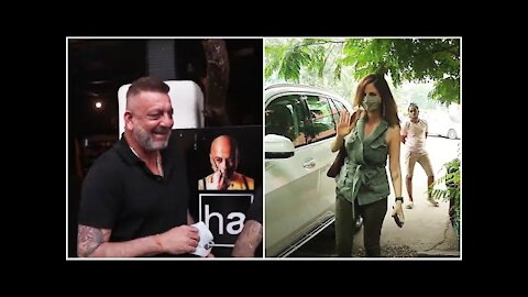 Spotted: Sanjay Dutt At Hakim's Aalim Salon & Sussanne Khan at Kromakay Salon | SpotboyE