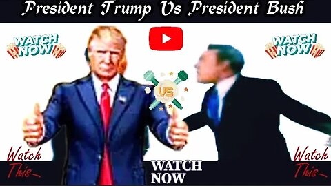 EPIC: President Trump 45 Vs President Bush 43 Rap Battle "Nick Cannon ▪︎ HiRezTv" Edited by 🎵MMGM🎵