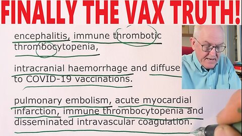 FINALLY THE VAX TRUTH! Dr John Campbell + The Telegraph