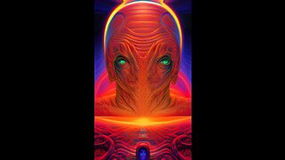 What is Reincarnation? A.I. Artwork in the style of Alex Grey