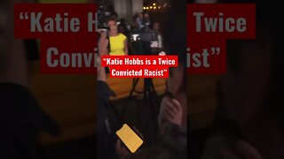 Kari Lake Taking it to Katie Hobbs “Twice Convicted Racist” #shorts #KariLake #KatieHobbs