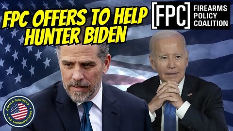BOOM!! FPC Offers To Help Hunter Biden Fight His Gun Charges!!!