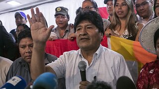Morales Blocked From Running For A Seat In Bolivia's Senate