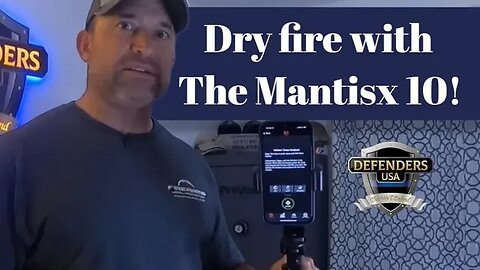 Join Adam Winch of Defenders USA as he runs through some dry fire work with the @MantisX 10!