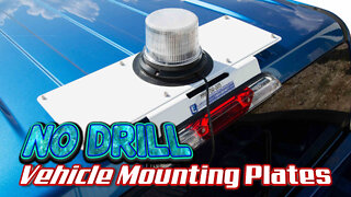 No Drill Vehicle Mounting Plates Keeps Your Truck Fresh and Hole Free!