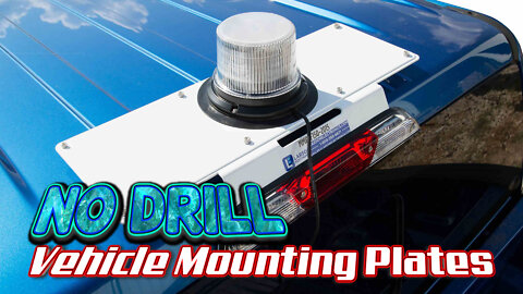 No Drill Vehicle Mounting Plates Keeps Your Truck Fresh and Hole Free!