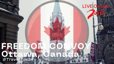 Truckers Freedom Convoy (Ottawa, Canada) February 21, 2022