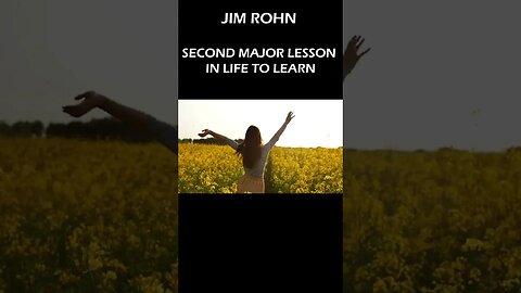 2nd Major Lesson In Life To Learn | Jim Rohn | Inspirational Speeches