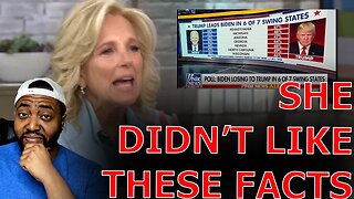 Jill Biden SNAPS After Liberal Media CONFRONTS Her On TRUMP DESTROYING Biden ACROSS ALL SWING STATES