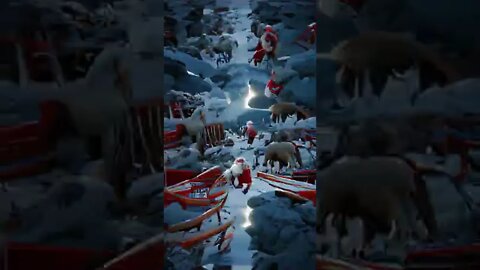 The Most Unbelievable Things From Santa Claus' Life #painting #shorts #animation #art #anime