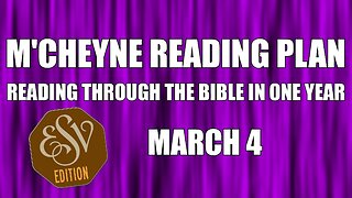 Day 63 - March 4 - Bible in a Year - ESV Edition