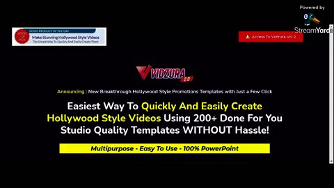 VidZura V2 Review, Bonus, Demo - 200+ Powerpoint Editable Video Templates For Hollywood Style Videos