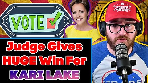 Judge Gives Kari Lake A HUGE WIN | Kari Lake Fights On For Election Integrity