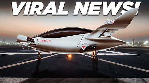 What If Elon Musk Revealed A Tesla Electric Airplane?