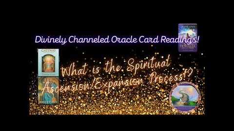 🌟Divinely Channeled Card Readings FOR THE COLLECTIVE... What is the Spiritual Ascension Process!?🌟