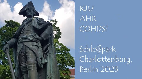 KJU-AHR-COHDS - Die Digitalisierung des Schloßparks Charlottenburg beginnt.