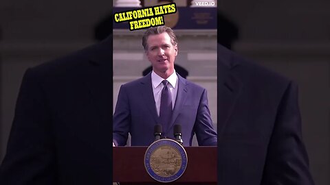 Gavin Newsom Claims California Is A Bastion Of Freedom