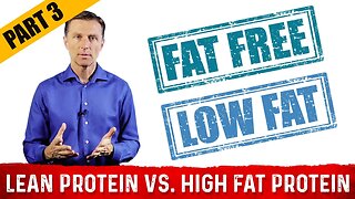 Lean Protein vs High Fat Protein – Protein Requirements by Dr.Berg Part 3