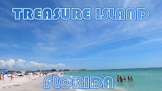 TREASURE ISLAND FLORIDA 2021- A beautiful beach!