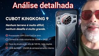 INDESTRUTIVEL Analise detalhada (Cubot Kingkong 9) Gamer ou indestrutivel