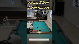 4 Ball runout #8ballpool #shorts