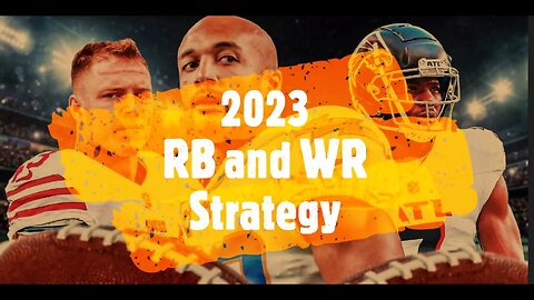 RB and WR 2023 Fantasy Football Strategy #fantasyfootball