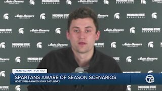 Michigan State aware of scenarios for remainder of season