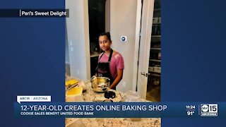 12-year-old creates online baking shop