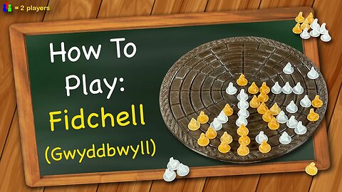 How to play Fidchell (aka Gwyddbwyll)